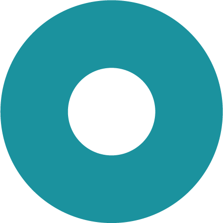 Exe colored circle logo